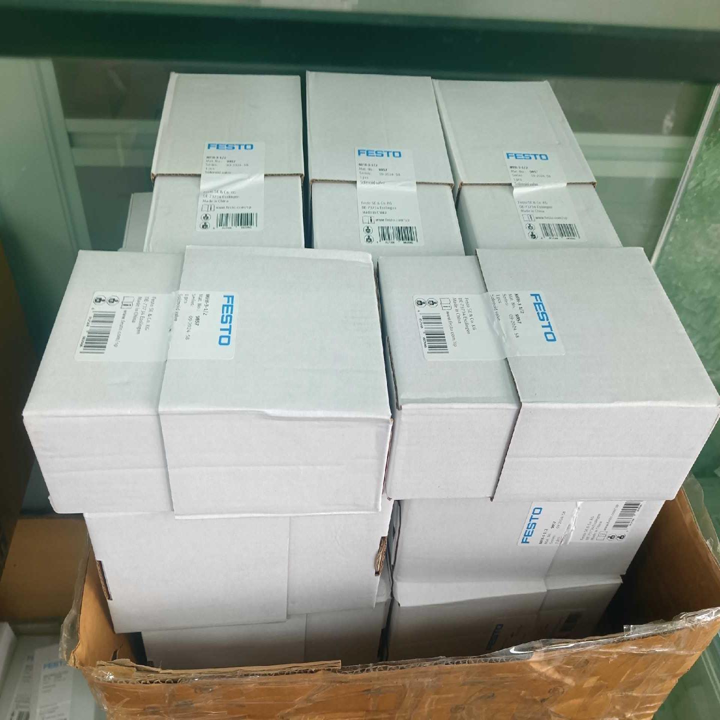 FESTO费斯托电磁阀MFH-3-1/2 9857新~询价
