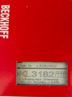 倍福kl3182倍福KL3182 议价