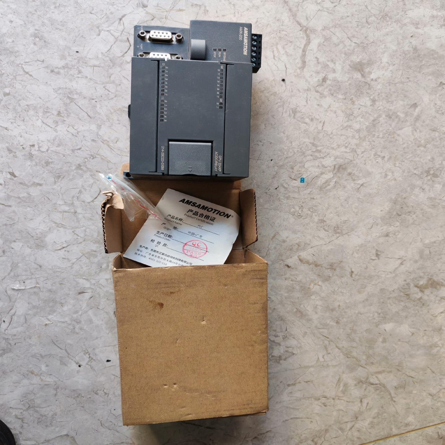 PLC带包装，AMX-214-2BD23-0XB8（佳毅工控）