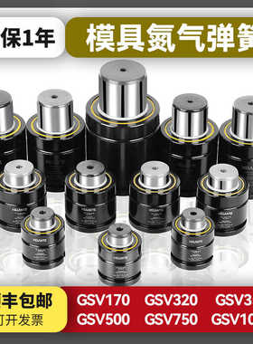 氮气气弹簧GSV/K/X/U汽车冲压模具氮气缸 170 320 350 500 氮