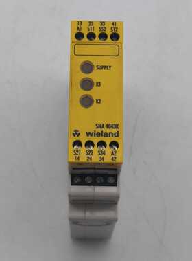 威琅安全继电器SNA4043功能[浩蓉商户]