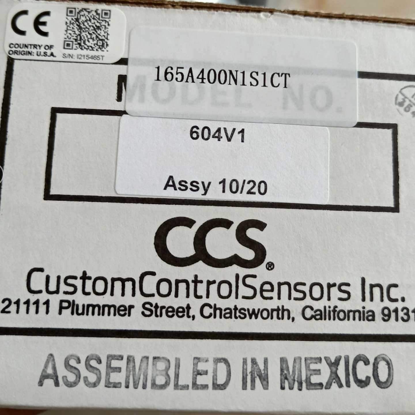 CCS压力开关604GZ11-7011 CCS不锈钢压力开关 压力传感器 60O4G