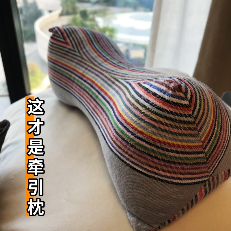 奇魔师荞麦枕头护颈椎助睡眠成人单人护颈枕芯枕肩颈荞麦壳三角