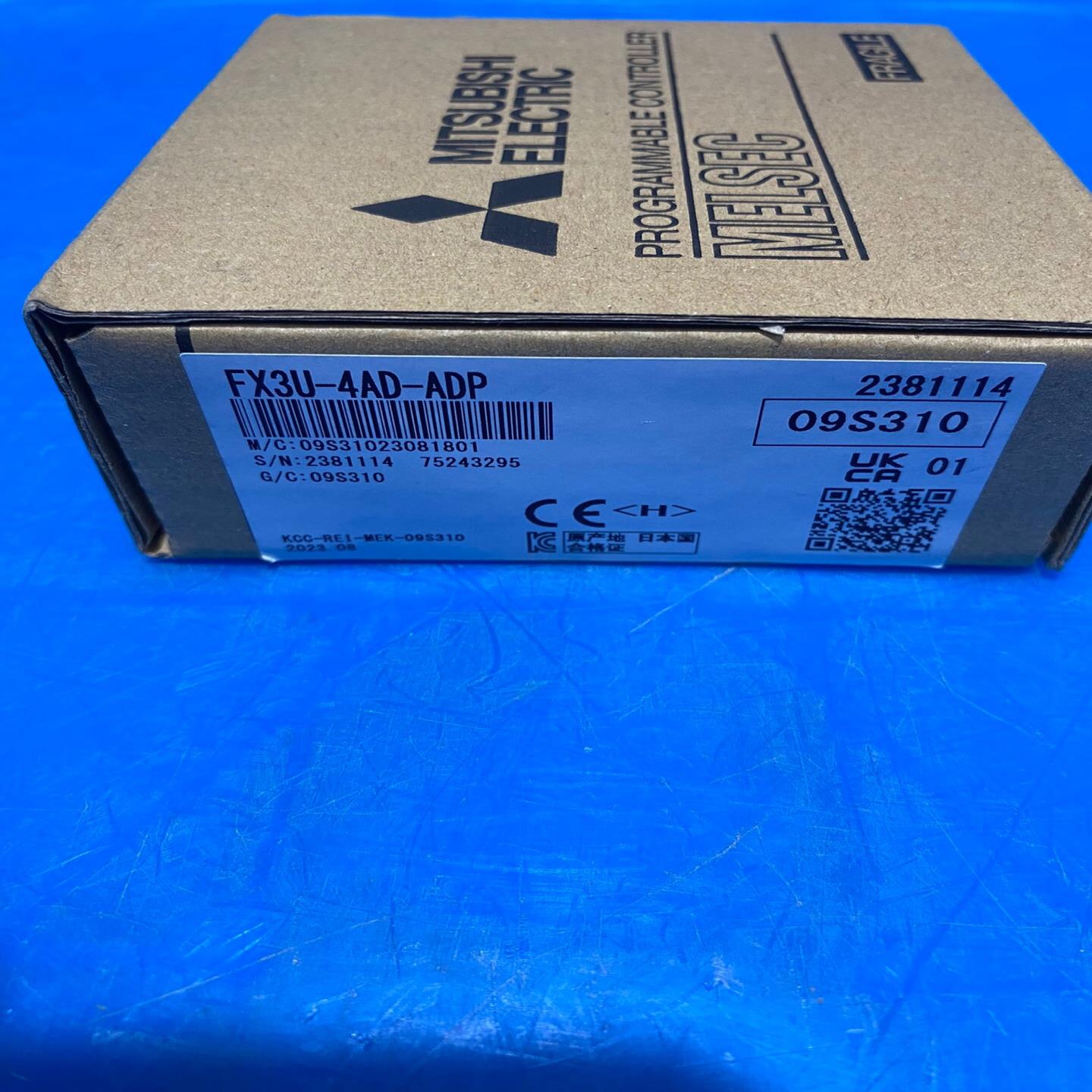 三菱模块，型号FX3U-4AD-ADP，包全新原装正品，盒码{议价}