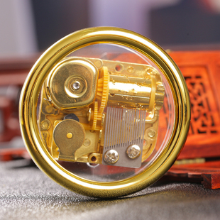 苏民峰摆件天空之城音乐盒八音盒复古金属机芯械发条式小礼物