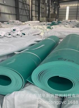 厂家软质PVC卷材绿色白色PVC软板车间铺地面用耐酸防水防滑
