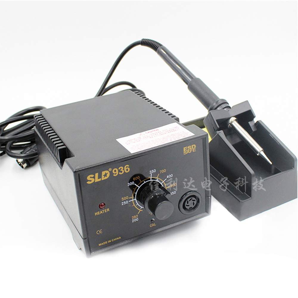 直销新力达SLD936无铅恒温可调焊台配原装1321发热芯防静电烙