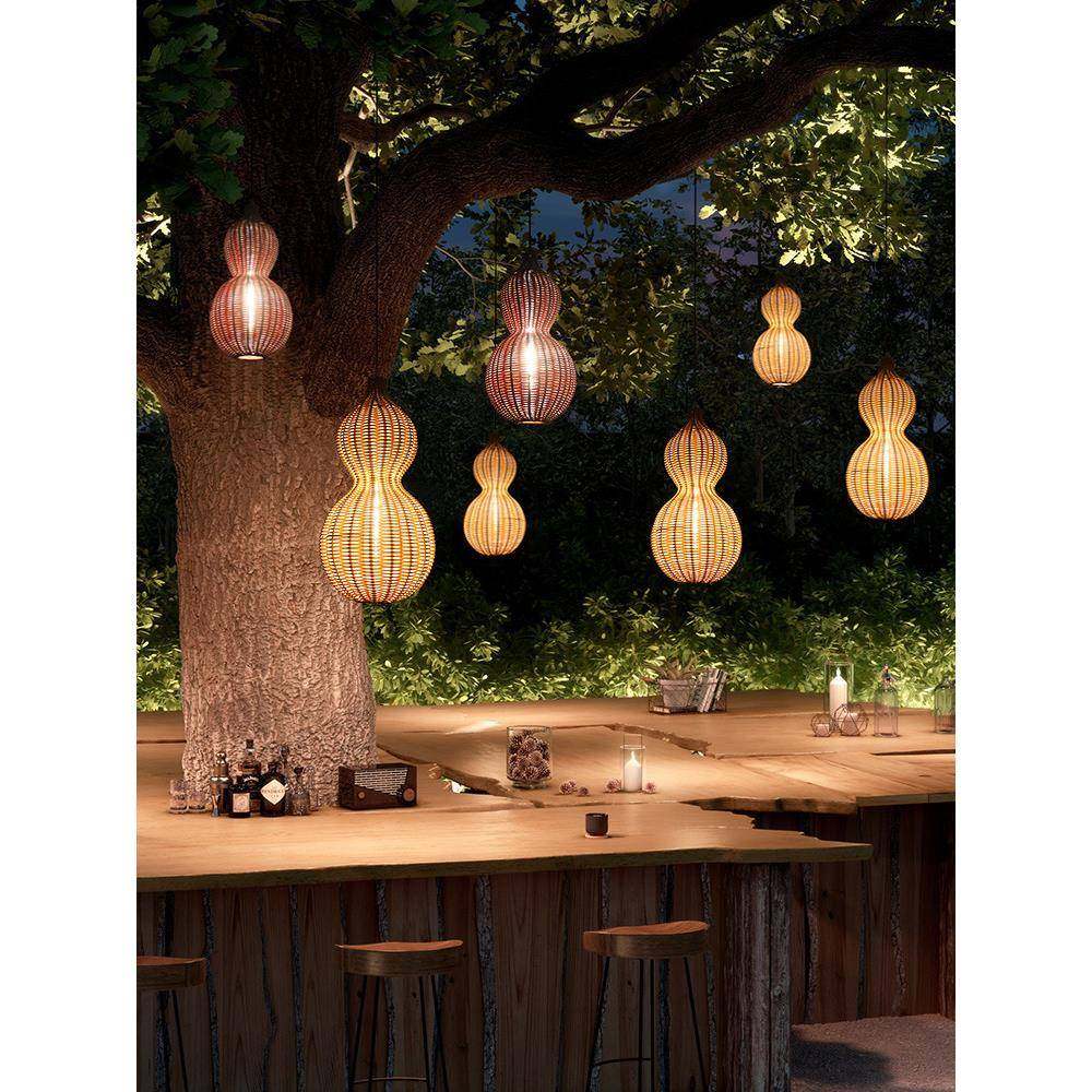 艺术灯户外吊灯藤编别墅凉亭灯院子景观灯防水走廊庭院灯中式葫芦,电子/电工,接线端子,淘宝优惠券,粉丝福利购,淘宝优惠卷