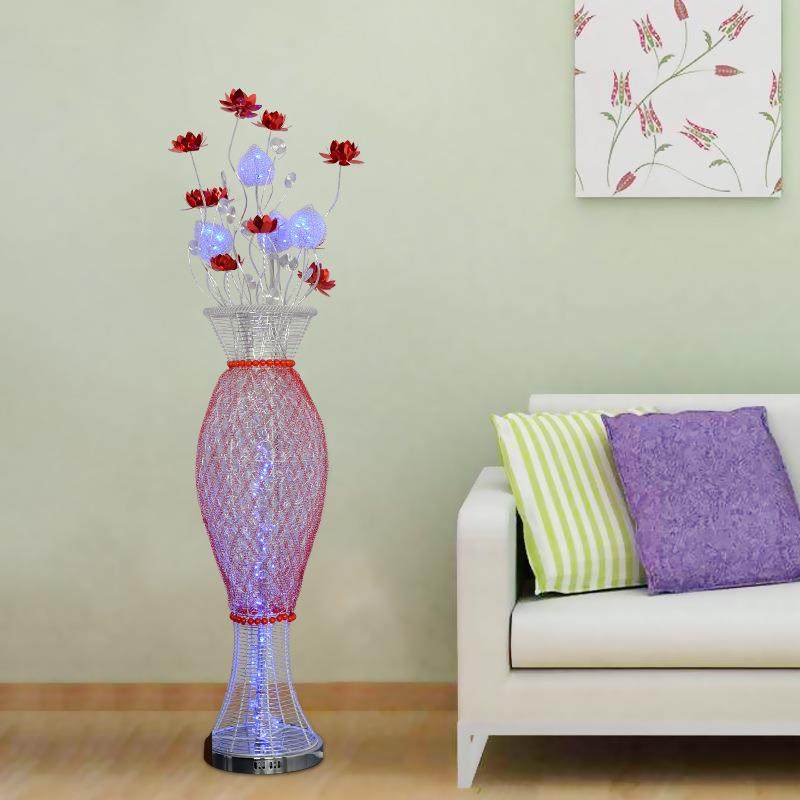 现代简约创意铝材落地灯led卧室客厅家居照明异形落地灯