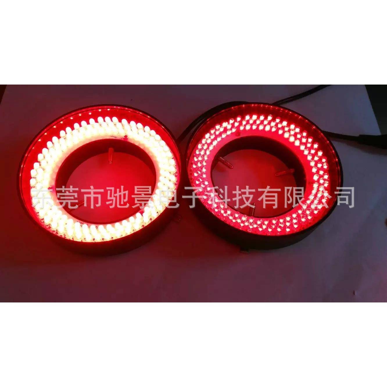 工业视觉光源内径61MM3环144颗灯珠显微镜LED环形光源显微镜LED环