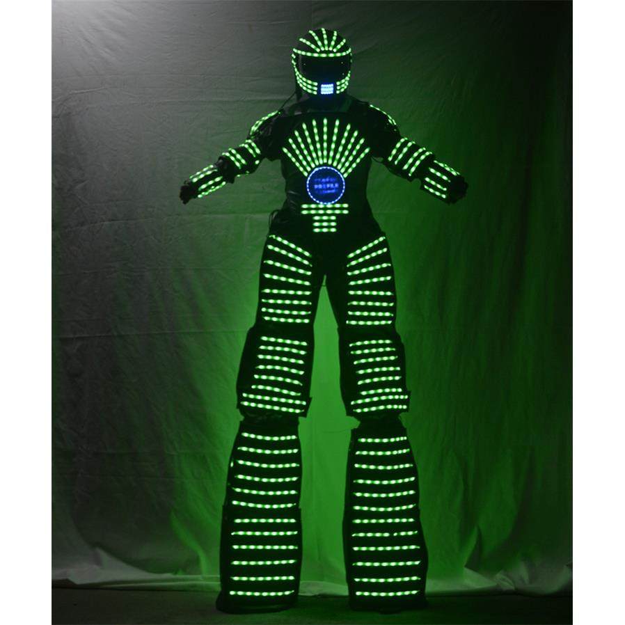 万圣节表演服小丑LED七彩发光高跷服创意演出服装道具发光人偶服,家装灯饰光源,其它灯具灯饰,淘宝优惠券,粉丝福利购,淘宝优惠卷