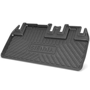 适用丰田塞纳后备箱垫专用汽车tpe尾箱垫子装饰