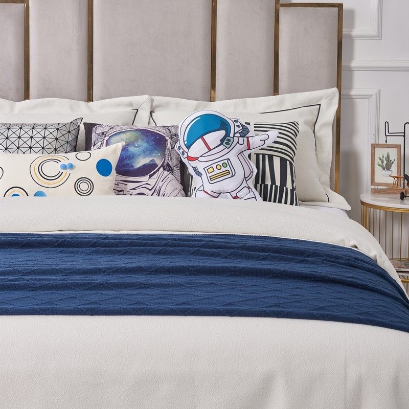 展厅样板间 家具配套床品 男孩女孩儿童房天蓝卡通床上用品 太空,床上用品,床品套件/四件套/多件套,淘宝优惠券,粉丝福利购,淘宝优惠卷