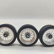 1/18汽车模型合金改装轮毂,手工制作。可订制