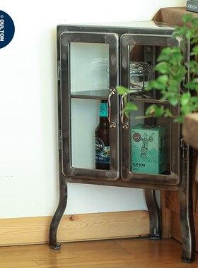 稻谷藏库DULTON 金属迷你三角柜 简约墙角收纳卧室 角落边角柜子