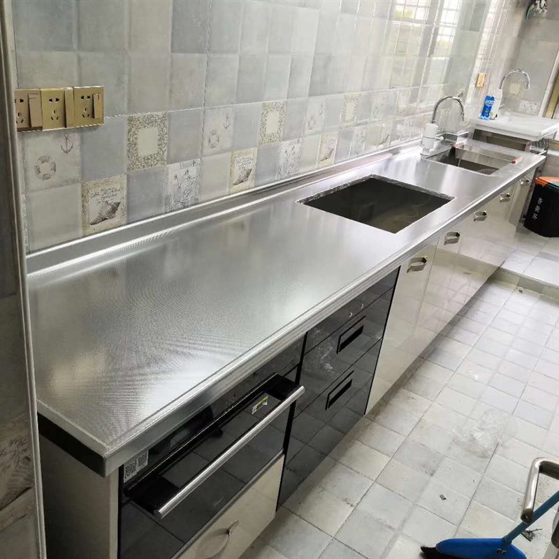 不锈钢橱柜定制工厂包测x量设计安装橱柜翻新环保橱柜