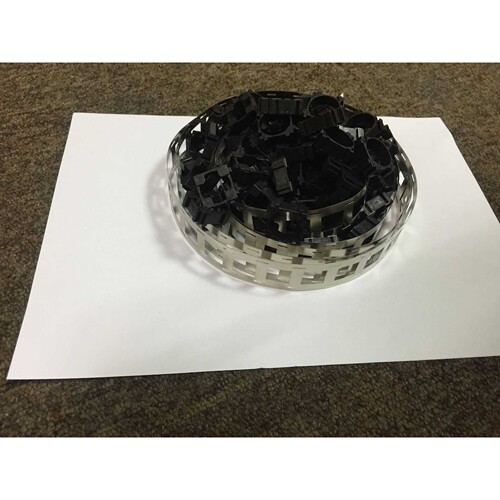 单联18650锂电池多用拼接固定组合支架100个+2米镀镍连接片焊接片