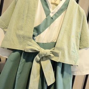 男童汉服春秋中国风儿童古装超仙国学服夏季古风公子唐装演出服