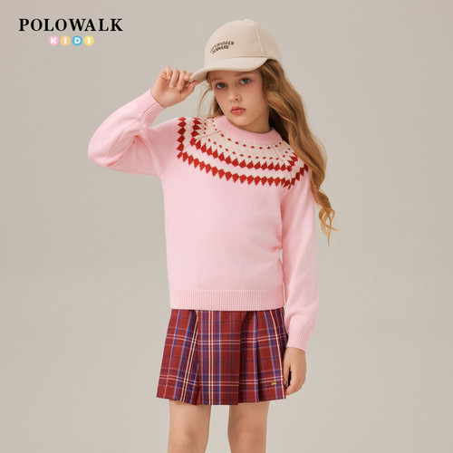 POOLOWALK童装长袖针织衫