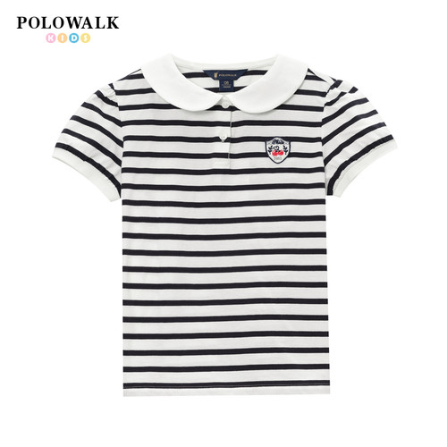 POLOWALK童装女童纯棉T恤