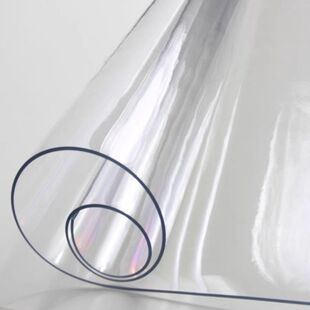 老爸推荐软玻璃透明桌垫tpu餐桌防水防油免洗圆形茶几台布水晶板