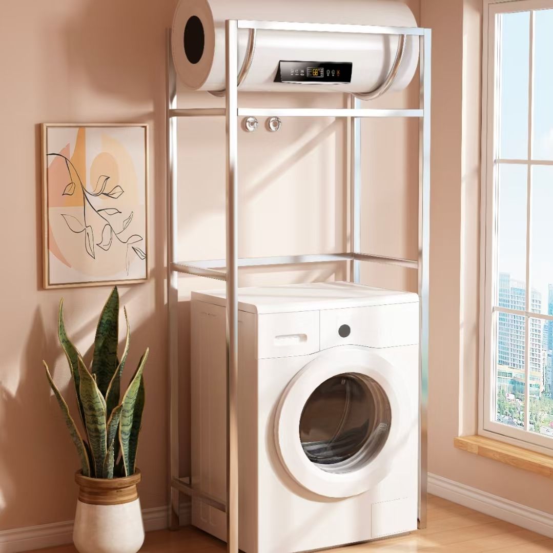 通用电热水器承重支架挂架不锈钢落地支架热水器托架免打孔可定制