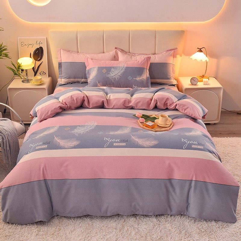 纯棉四件套全棉加厚被套床上用品床单斜纹全棉套件保暖亲肤四件套,床上用品,床品套件/四件套/多件套,淘宝优惠券,粉丝福利购,淘宝优惠卷