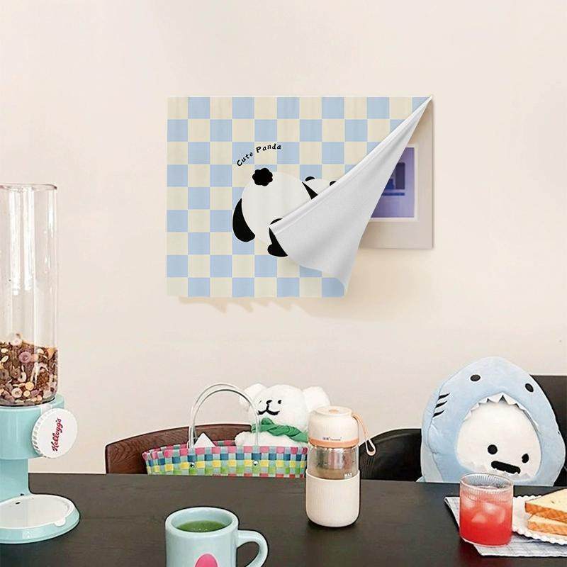 电表箱盒装饰遮挡帘电表箱遮挡帘挂画魔术贴免打孔弱电箱电闸箱多,居家布艺,柜类遮挡帘,淘宝优惠券,粉丝福利购,淘宝优惠卷