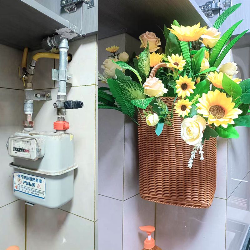 燃气表箱遮挡装饰管道美化水管遮丑天然气表遮挡罩遮盖神器