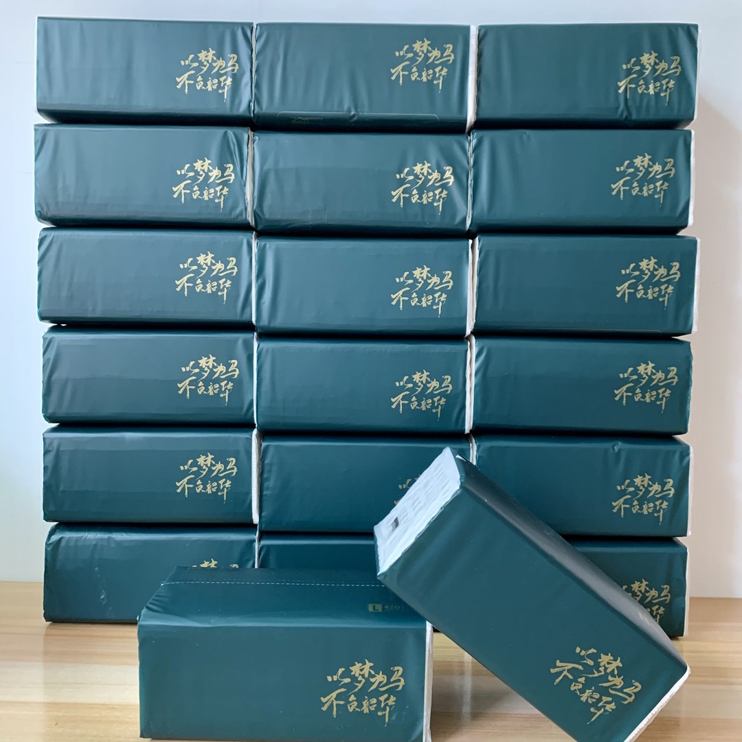 备家洁 家用实惠装抽纸面巾纸 整箱装20包（420张/包160mm*175mm)