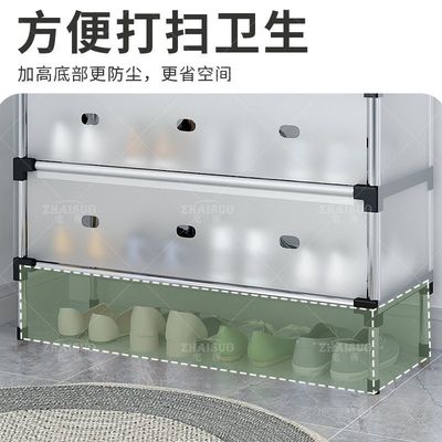 家用门口鞋架子简易室内出租屋用收纳神器经济型多层防尘鞋柜新款