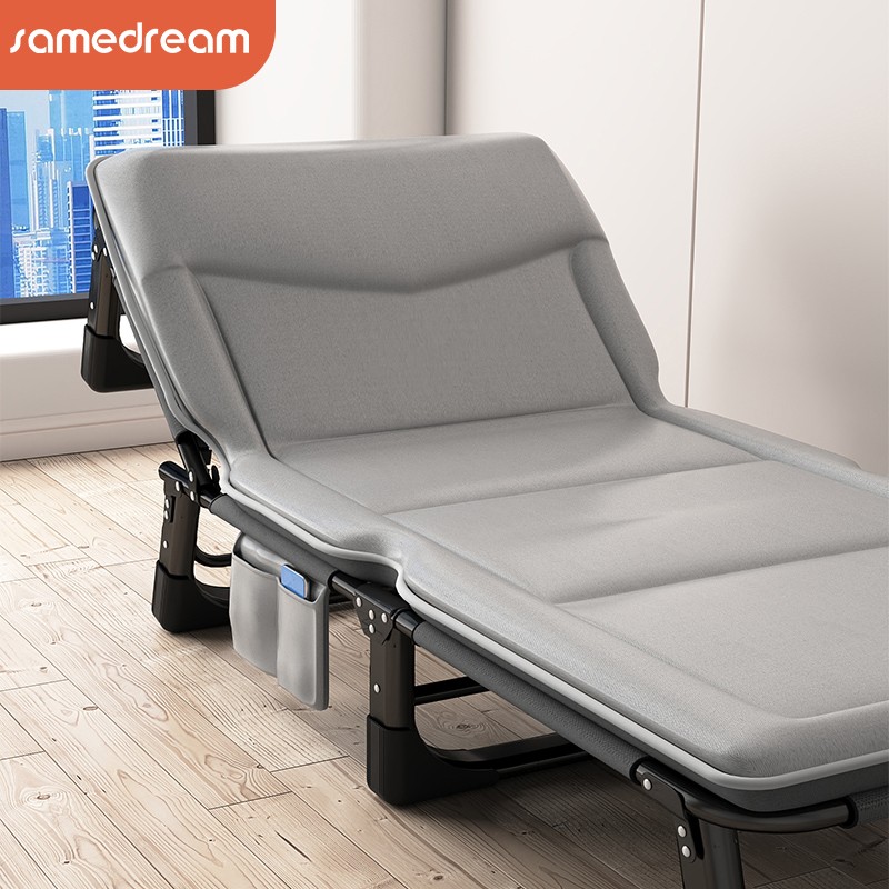 躺椅2025新款坐睡两用折叠午休椅办公室午睡床折叠床休闲家用睡椅