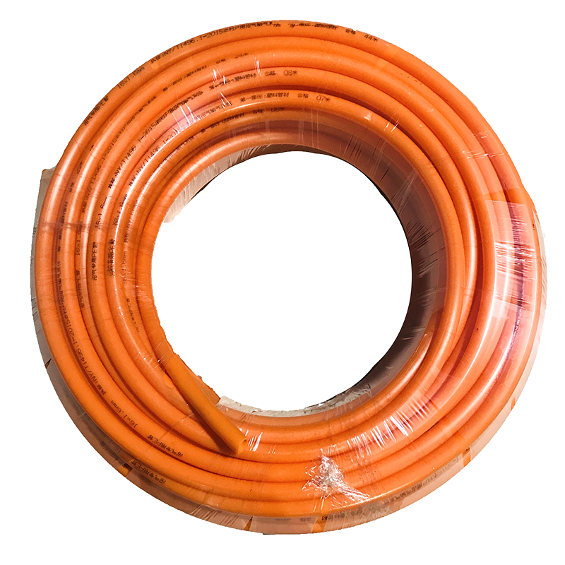 低压沼气专用管PE管半硬管沼气防晒输气管全套配件耐磨防腐沼气