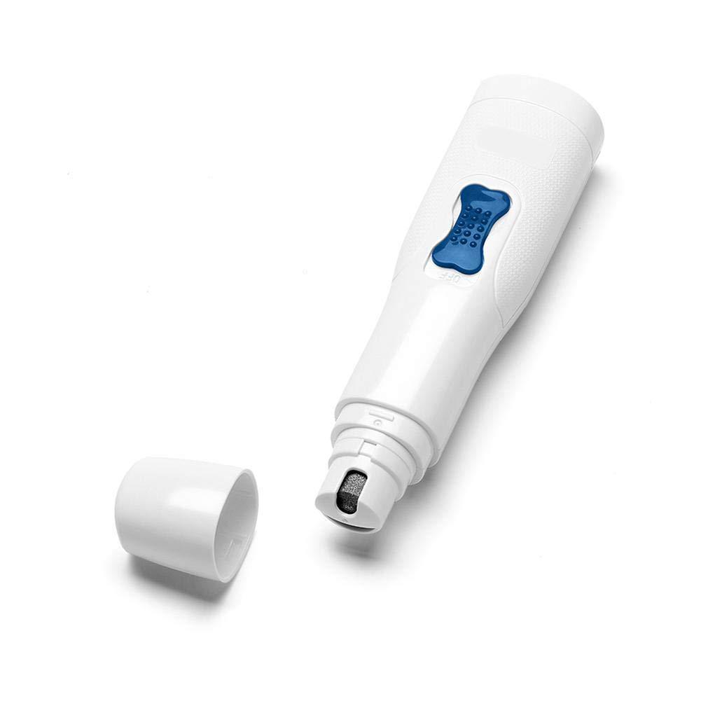 跨境宠物磨甲器自动USB充电款狗狗静音修甲器猫犬通用指甲钳