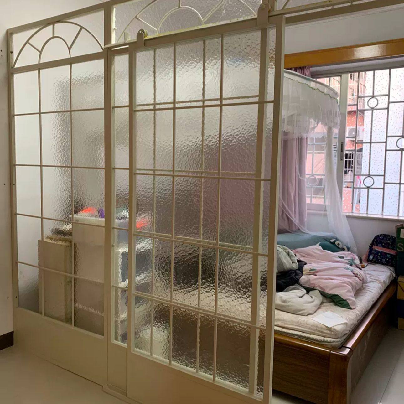 房间隔断墙客厅屏风隔断假墙分隔卧室隔断墙挡板隔板简易自装定制