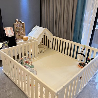 狗窝围栏宠物放越狱豪华别墅狗笼子中大型犬专用护栏栅栏自由拼接