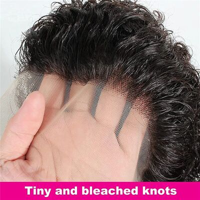 Short Curly Pixie Cut Wig 99J Colored Human Hair Wigs Brazil