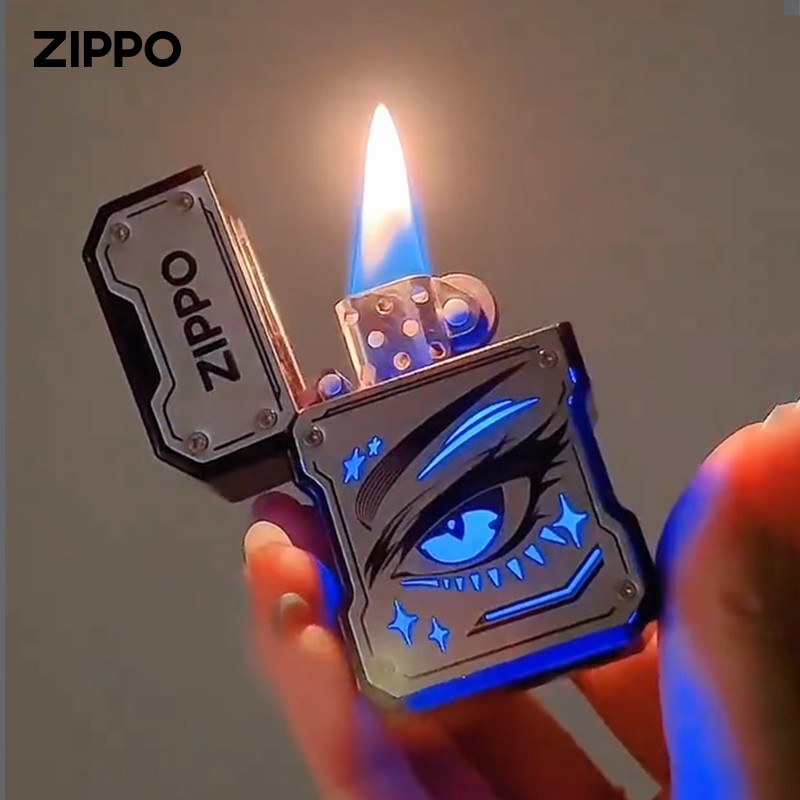ZIPPO打火机一眼万年 礼物小众高级男士打火机礼盒套装煤油打火机