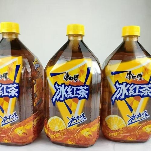 康师傅冰红茶1000ml*8大瓶装柠檬红茶500ml*12果味饮品特价促销