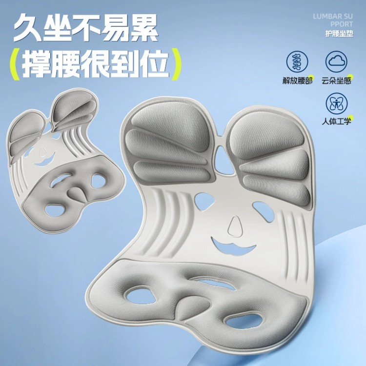 拉萨发货西藏包邮护腰久坐神器坐垫办公室腰部支撑靠垫人体工学椅