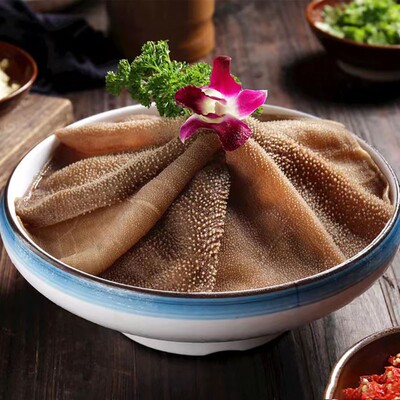 净重三斤手掌大毛肚中叶片毛肚牛百叶毛肚 固形物含量大于等于95%