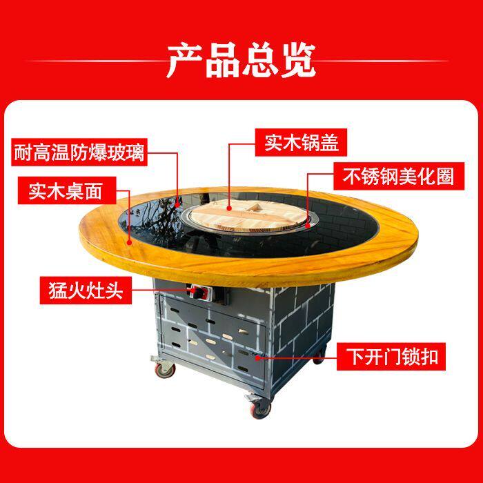 铁锅炖灶台桌燃煤气地锅鸡灶台大锅台液化气柴火灶可移动煤气灶台