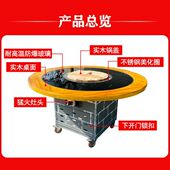 铁锅炖灶台桌燃煤气地锅鸡灶台大锅台液化气柴火灶可移动煤气灶台