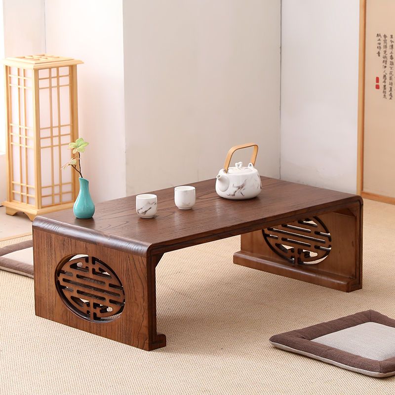 实木榻榻米桌飘窗桌国学桌简约阳台小桌子矮桌炕桌琴桌民宿茶桌