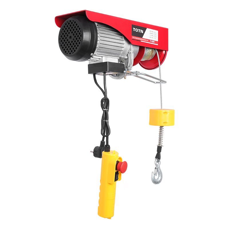 100%纯铜电动葫芦220V家用小型微型吊机0.5/吨卷扬提升机电动绞盘