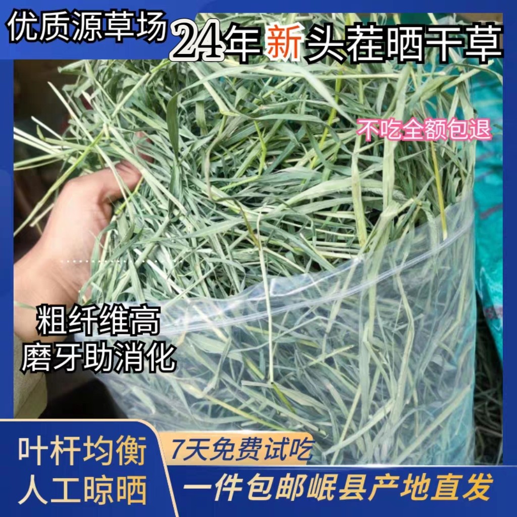 优质提摩西干草兔子荷兰猪宠物草高纤维磨牙草