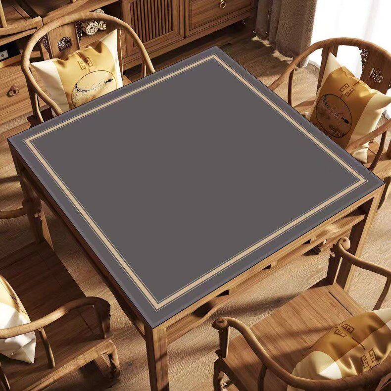 Сукно для игры в Маджонг 麻机专用桌布麻将桌垫棋牌室隔音降噪手搓防滑加厚正方形扑克耐