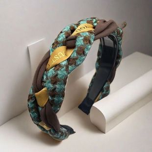 显发量多的头饰发箍女网2023韩国新款复古法式防滑洋气轻奢发夹子