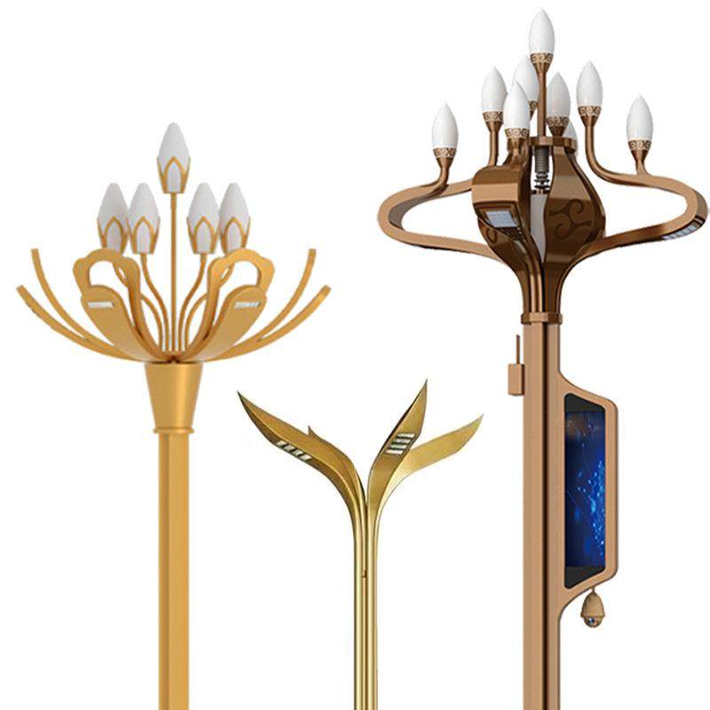 中华灯玉兰灯户外球形路灯杆景观灯具广场组合道路超亮工程户外灯,家装灯饰光源,道路灯具/智慧路灯/智慧灯杆,淘宝优惠券,粉丝福利购,淘宝优惠卷