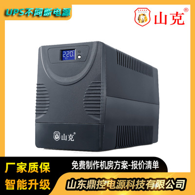 山克DS650后备式UPS不间断电源600VA360W商场柜台收银打印机